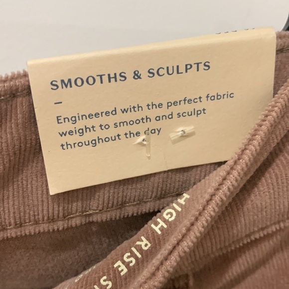 NWT Beige Universal Threads Corduroy High-Rise Skinny Pants Waist Size 34 - Picture 4 of 8